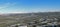 Panoramic view Cities of Reno and Sparks Nevada.