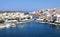 Panoramic view, city Agios Nikolas, Crete, Greece, Europe