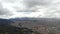 Panoramic view of the City of Bogota Colombia