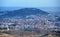 Panoramic view of the city of Ceuta Sebta in northern Morocco