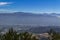 Panoramic view of the city of Los Angeles, California in clear sunny weather from a height. Concept, glamorous lifestyle