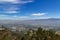 Panoramic view of the city of Los Angeles, California in clear sunny weather from a height. Concept, glamorous lifestyle