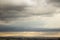 Panoramic view of the city of Monterrey, Nuevo LeÃ³n in MÃ©xico, its mountains and the clouds.