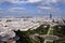 Panoramic view of the city of Paris, France