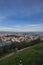 Panoramic view of the city, Popocatepetl volcano, San Gabriel Convent, the city is famous for its Great Pyramid, the largest