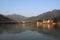 Panoramic view of the city Rishikesh India