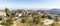 Panoramic view of the city Safed Zefat, Tsfat and the Sea of Galilee in northern Israel