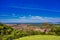 Panoramic view of the city of SÃ£o SimÃ£o, SÃ£o Paulo, Brazil, from the hill of Cruzeiro