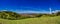 Panoramic view of the city of SÃ£o SimÃ£o, SÃ£o Paulo, Brazil, from the hill of Cruzeiro