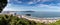 Panoramic view of the city of SÃ£o Vicente, coast of the State of SÃ£o Paulo.