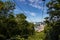 Panoramic view of the city of SÃ£o Vicente, coast of the state of SÃ£o Paulo. Cable car from ItararÃ© beach. March 2019.