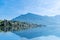 Panoramic view of cityscape of Lucerne lake in daylight ,Switzerland