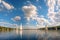 panoramic view of classic sailboats at a regatta event