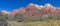 Panoramic View of the Cliffs of Zion