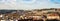 Panoramic view of Clifton and Hotwells areas of Bristol, England