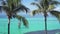 Panoramic view of the coast of Garrafon Park Isla Mujeres Mexico