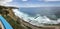 Panoramic View of the Coast near Ericiera, Portugal