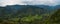 Panoramic view of Cocora Valley