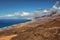 Panoramic view Cofete beach, Fuerteventura, Canary Islands, Spain