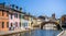 Panoramic view of Comacchio, Emilia Romagna, Italy