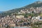 Panoramic view of Cori, town in Latina Province, Lazio, Italy