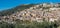 Panoramic view of Cori, town in Latina Province, Lazio, Italy