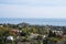 Panoramic view of Costa del Sol from the top of Calamorro mountain, Benalmadena, Andalusia province, Spain