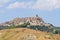 Panoramic view of Craco. Basilicata. Italy.