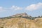 Panoramic view of Craco. Basilicata. Italy.