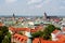 Panoramic view of Cracow
