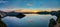 Panoramic view of Crater Lake
