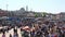 Panoramic view at crowded Instanbul, Turkey