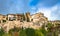 Panoramic view of Cuenca and famous hanging houses, Spain