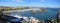 Panoramic view of Dana Point Harbor, Southern California