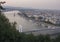 Panoramic view of the Danube River