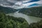 Panoramic view of the Danube River from Golo Brdo, Serbia