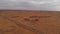 Panoramic view of the desert in Mauritania. Desert in Mauritania. Desert. View. 4k. 4k view. Bird`s eye view. Mauritania in 4k.