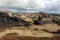 Panoramic View from Devils` Wall Teufelsmauer to Weddersleben