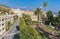 Panoramic view of downtown, Grasse is the world perfumes capital