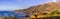 Panoramic view of the dramatic Pacific Ocean coastline, Garapata State Park, California