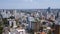 Panoramic view of a drone with several buildings in the central region of Curitiba, capital of the state of ParanÃ¡