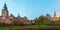 Panoramic view of the Dutch medieval city of Zutphen