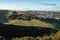 Panoramic view of Edinburgh, From Arthurs Seat. Holyrood, Edinburgh