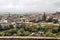 A panoramic view of Edinburgh in scotland