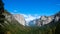 Panoramic view of El Capitan at Tunnel View.