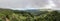 Panoramic view of the El Yunque rainforest