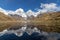 Panoramic View from the end of Lagona to Andes Mountains, Peru