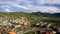 The panoramic view of the entire city of Ulaanbaatar, Mongolia