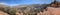 Panoramic view of famous Tizi n\\\'Test pass in the Atlas mountains