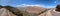 Panoramic view of famous Tizi n\\\'Test pass in the Atlas mountains